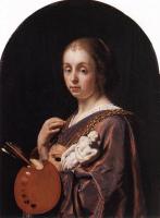 Frans van Mieris the Elder - Pictura An Allegory of Painting